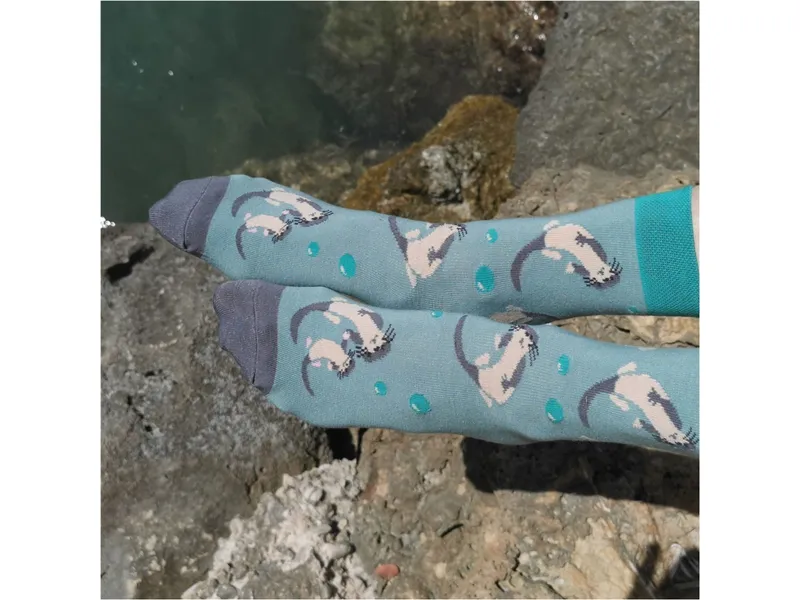 Fräulein Prusselise Kinder Socken Otter Gr.23-26, Mehrfarbig, – Produktbild 2 von 2