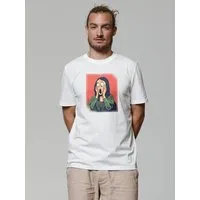 watapparel watapparel T-Shirt Unisex Mona Lisa Scream, Off white, – Produktbild 1 von 1