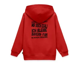 Spreadshirt Hoodie Mir Doch Egal Bayern Fan Design Schwarz Kinder Premium Hoodie (1-tlg) – Produktbild 1 von 1