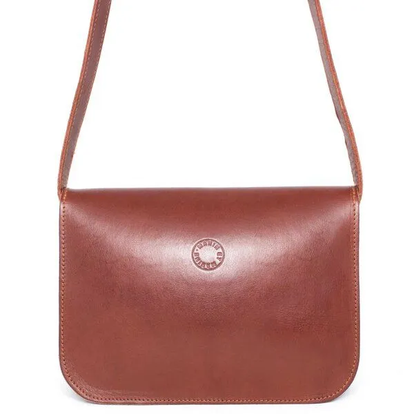 Marin et Marine Marin et Marine Nuage Bag Satteltasche aus fairem Leder, Marron, – Produktbild 2 von 3