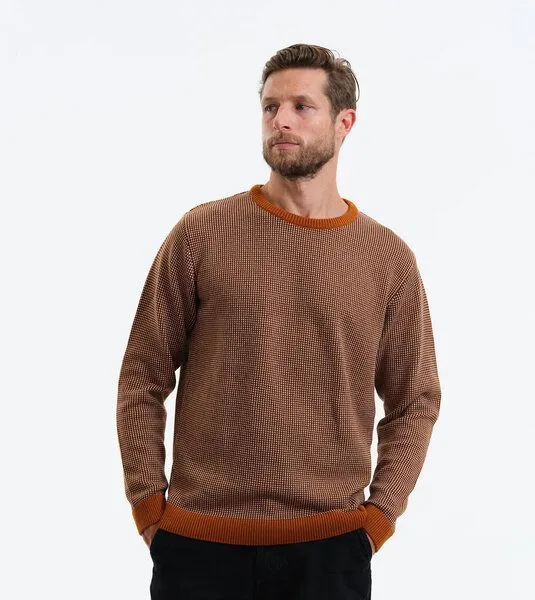 Gary Mash GARY MASH Strickpullover James aus Biobaumwolle, Tricolor (mehrfarbig), – Produktbild 1 von 4