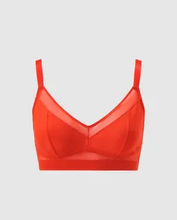 Understatement Understatement Damen vegan Bralette Unterstützung Feurig Rot – Produktbild 1 von 1