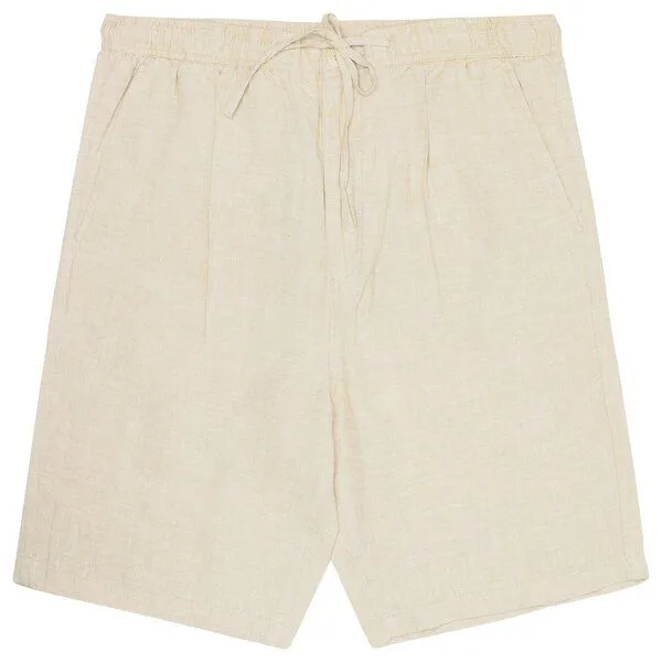 KnowledgeCotton Apparel KnowledgeCotton Apparel Shorts Loose Linen, Feather gray, – Produktbild 1 von 4