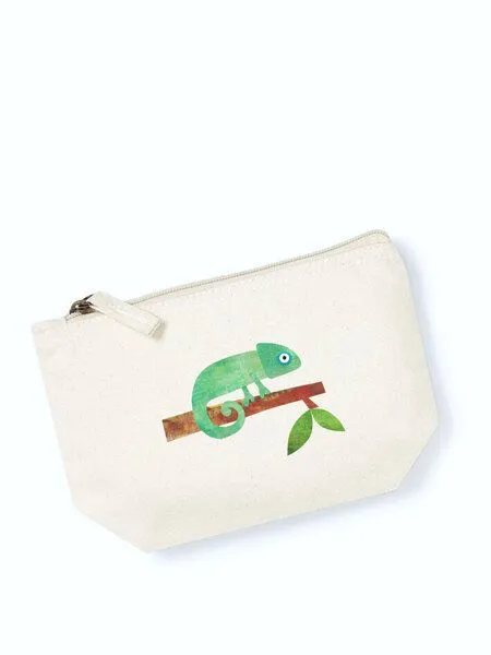 MelaDi MELAdi Accessoire-Tasche aus Biobaumwolle - Größe S Chamäleon – Produktbild 3 von 4