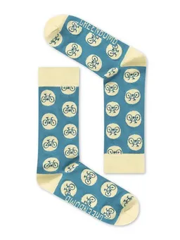 GreenBomb GREENBOMB Bike Spot Socks - Lässige Socken aus Bio-Baumwoll Mix / hochwertiger Print / Fair & Vegan – Produktbild 1 von 1