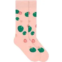 von Jungfeld VON JUNGFELD Bio-Socken 'Water Lily', rose pink, Gr. 43/46 – Produktbild 1 von 1