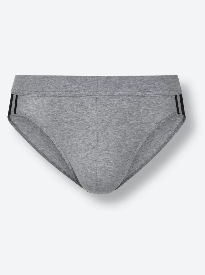 Schiesser Slip grau-meliert, Grau-meliert, – Produktbild 1 von 2