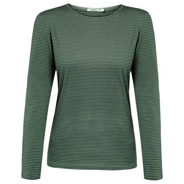 GreenBomb GREENBOMB Longsleeve Yummy, Forest stripes, – Produktbild 1 von 4