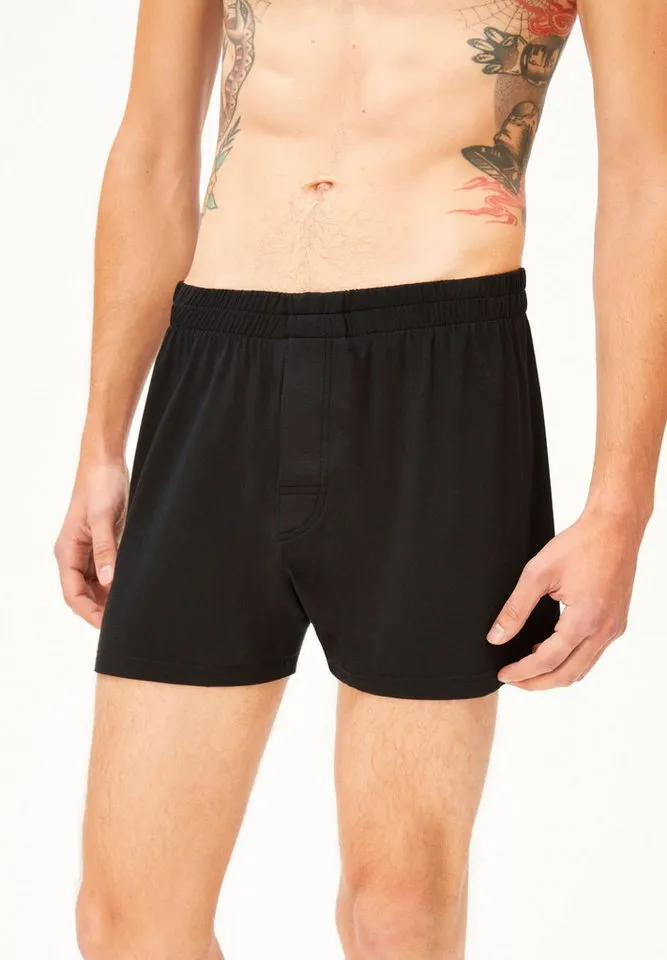 ARMEDANGELS ARMEDANGELS Boxer AASKER Boxer aus TENCEL™ Modal Mix (1-St) Relaxed Fit, Schwarz, – Produktbild 3 von 5