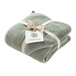 People Wear Organic People Wear Organic Biobaby Kapuzenhandtuch, Frottee, 100% Baumwolle (kbA), 80x80cm – Produktbild 1 von 1