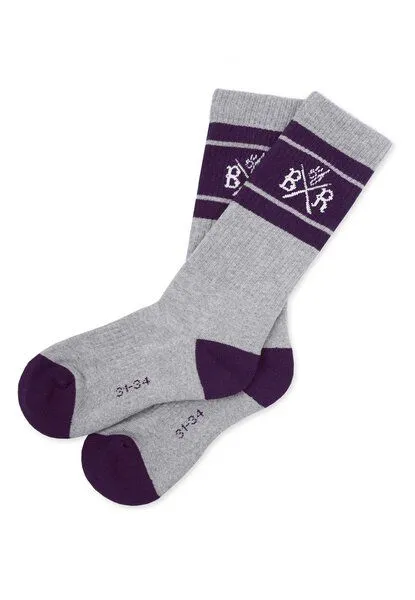 Band of Rascals Band of Rascals Sport Socks, Grey-dark-purple, – Produktbild 1 von 1