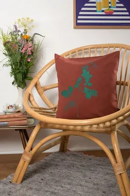 Hirschkind Hirschkind Bio-Kissenbezug 'Brombeere' 40*40 cm – Produktbild 1 von 1