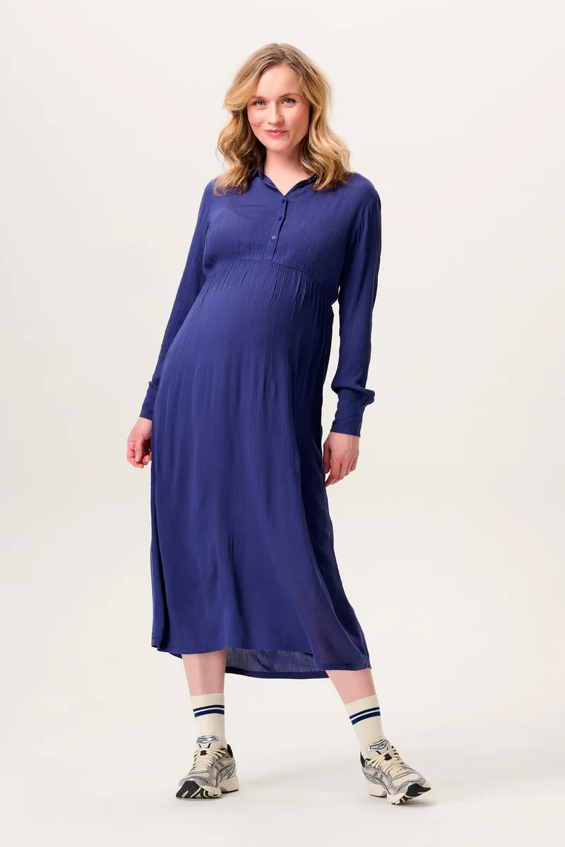 Noppies Maternity Still-Kleid Brevi, Blau, – Produktbild 3 von 3