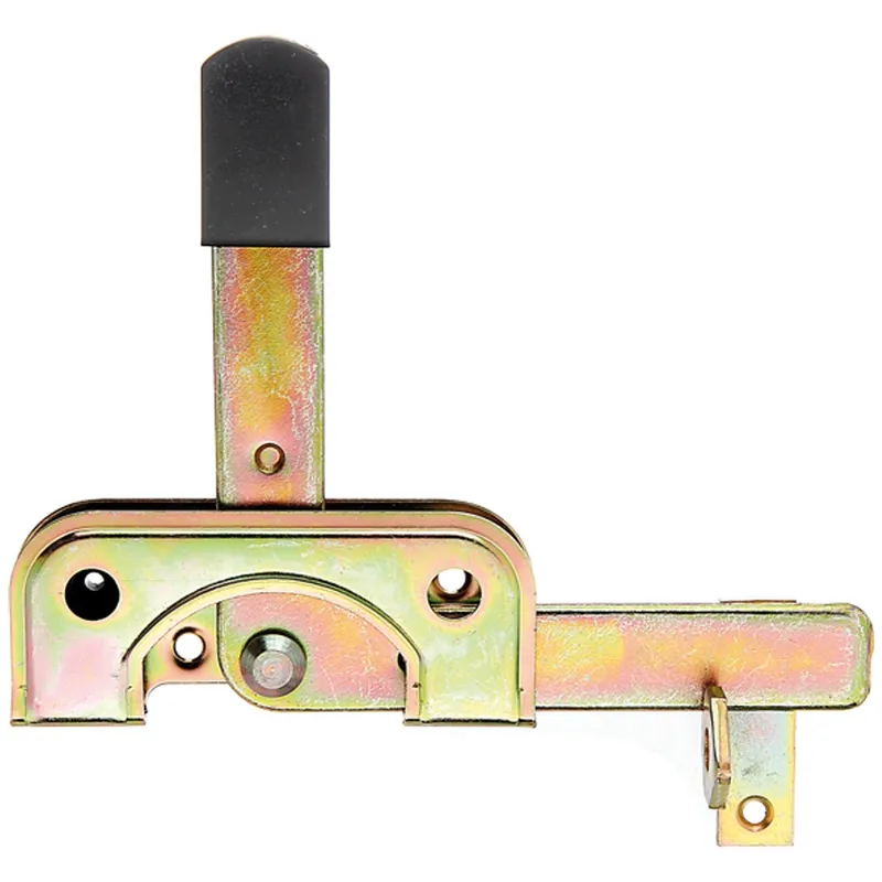 Alberts ALBERTS Gartentorfalle, f.schmale Rahmenhölzer, gelb verzinkt, Platten Breite120mm, Höhe50mm – Produktbild 1 von 1