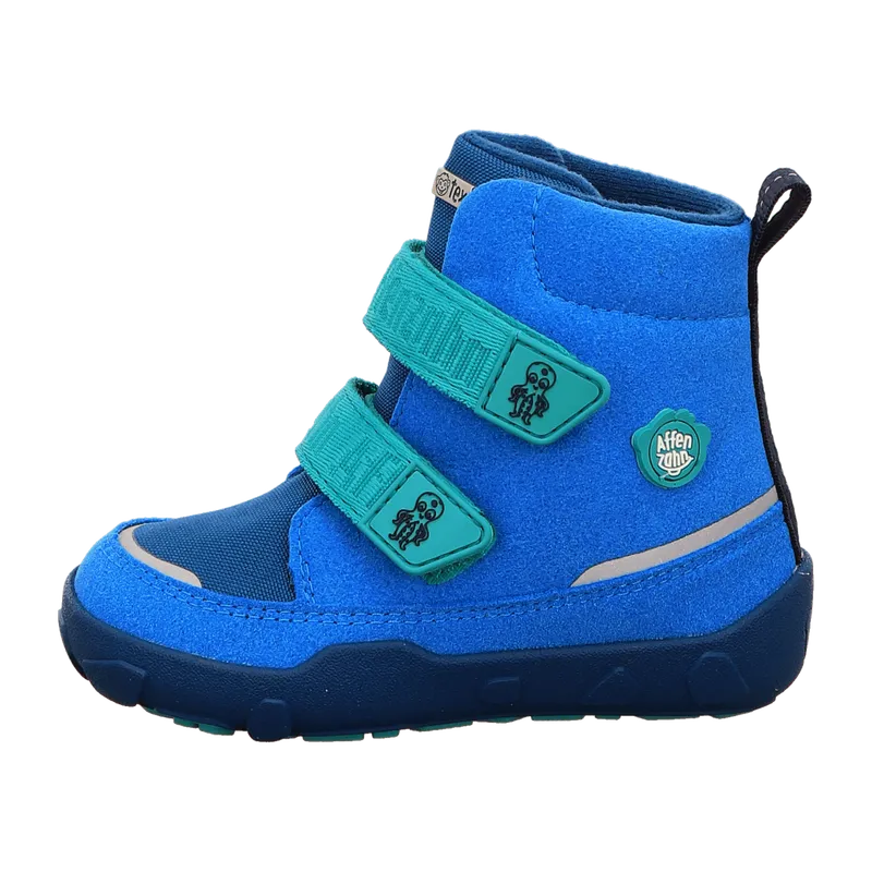 Affenzahn Affenzahn Klettstiefel für Jungen, türkis, Größe 32 EU, Türkis, – Produktbild 2 von 7