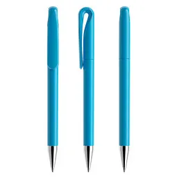 prodir prodir® Drehkugelschreiber DS1 TPC Twist, blaue Mine, cyanblau, Hellblau, – Produktbild 1 von 1