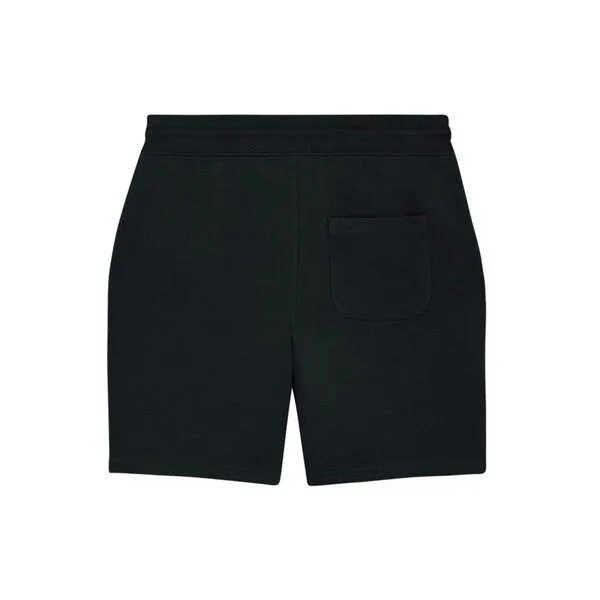 hey hey studios hey hey studios Damen Shorts „why ebay“ French Terry aus Bio-Baumwolle, Schwarz, – Produktbild 4 von 4