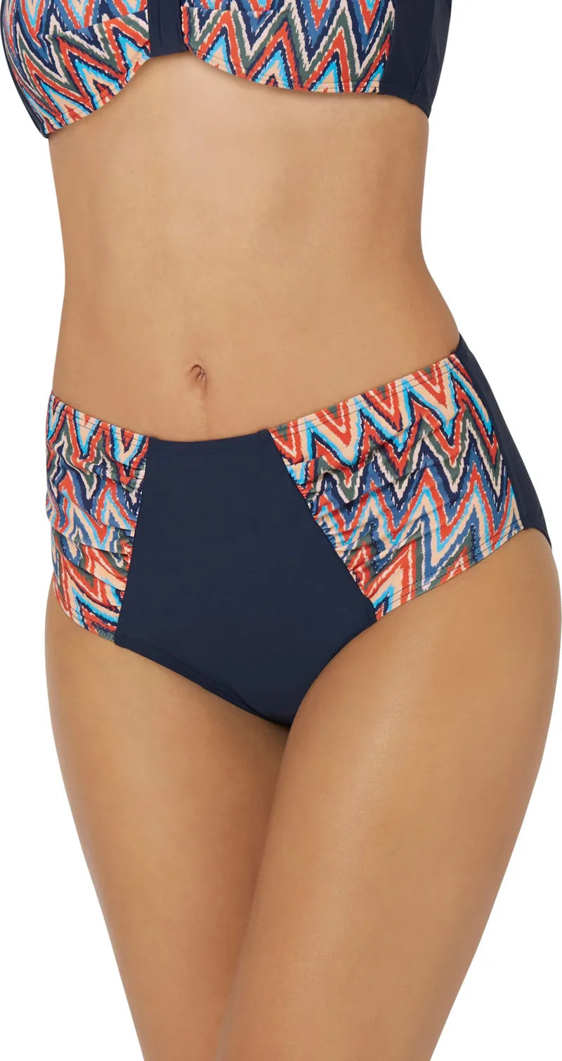 feel good Bikini-Slip marine-bunt-bedruckt, Marine-bunt-bedruckt, – Produktbild 2 von 2