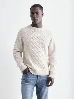 LANIUS LANIUS Zopf Pullover Regular (OCS) aus Bio-Baumwolle und Schurwolle – Produktbild 1 von 1