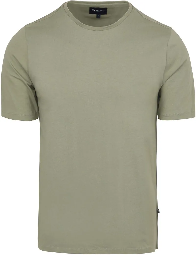Suitable Suitable Respect T-shirt Jim Grün - Größe XXL, Grün, – Produktbild 2 von 4