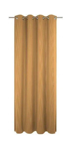 Nature by Adam Nature by Adam Vorhang aus 100% Bio-Baumwolle - Made in Germany - Uni Collection, Curry, – Produktbild 3 von 7