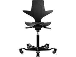 HAG HAG Bürodrehstuhl "Capisco Puls 8010" Gestell: schwarz,Stoff: "Cura" black – Produktbild 1 von 1