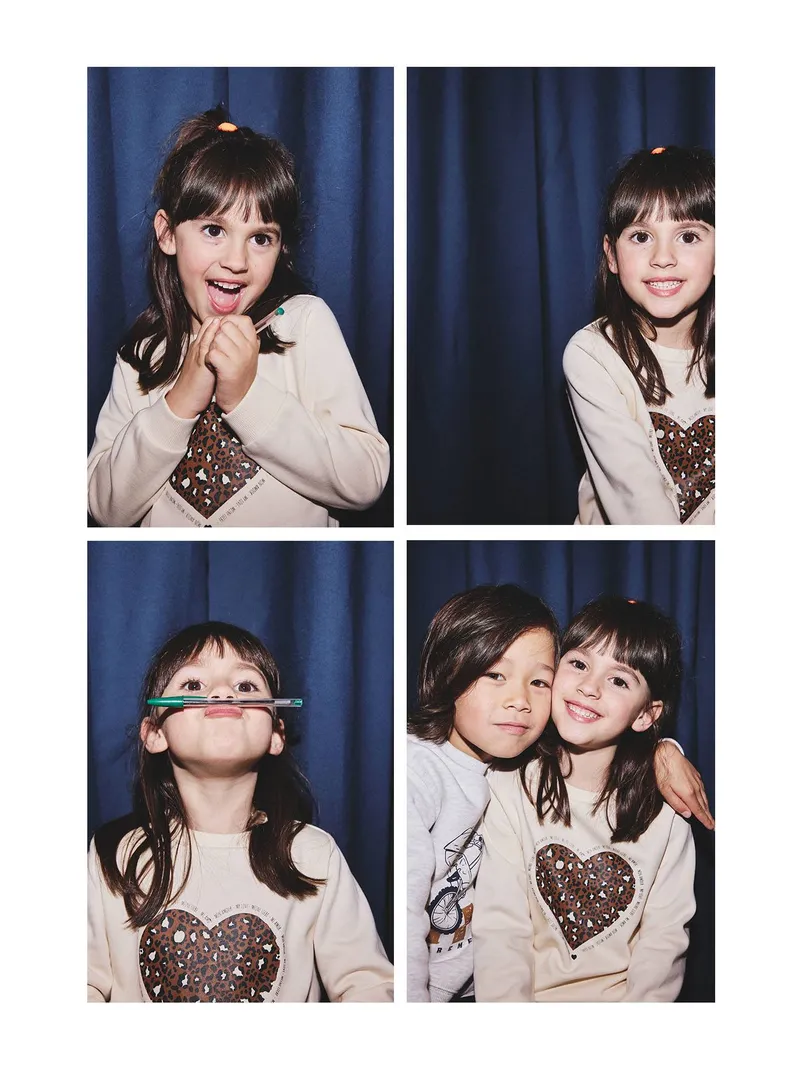 Vertbaudet Mädchen Sweatkleid BASIC, Wollweiß, – Produktbild 3 von 4