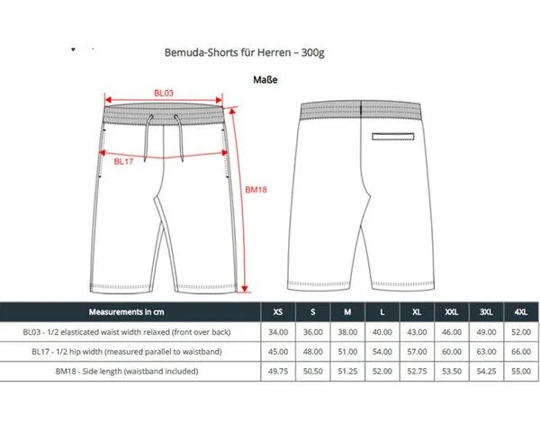 YTWOO YTWOO Schwere Herrenshorts 300 g/m² aus Bio-Baumwolle und Recyceltem Polyester, Hellgrün, – Produktbild 3 von 3