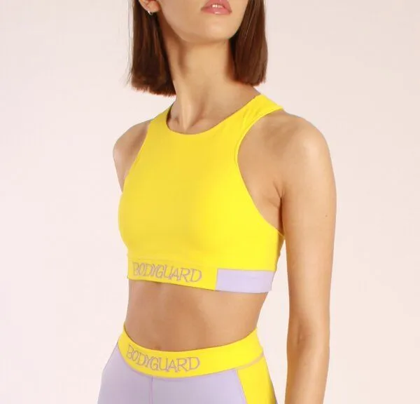 Bodyguard Bodyguard Sports Bra - Lipari, Gelb, – Produktbild 4 von 4