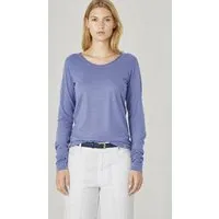 HempAge HempAge Damen Langarm-Shirt Lene Hanf/Bio-Baumwolle, Lavender, – Produktbild 1 von 2