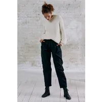 Jyoti - Fair Works Jyoti - Fair Works Damen vegan Hose Plissee Vishraam Schwarz – Produktbild 1 von 1