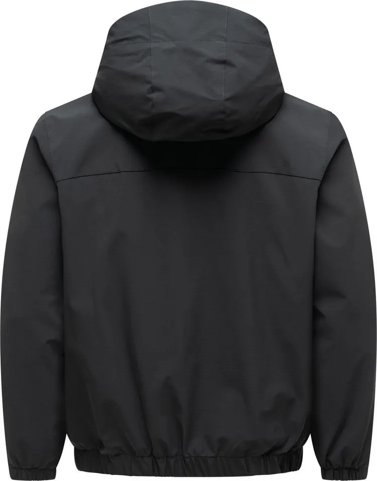 ragwear ragwear Funktionsjacke Bordos Wasserdichte und atmungsaktive Übergangsjacke, Schwarz, – Produktbild 4 von 5