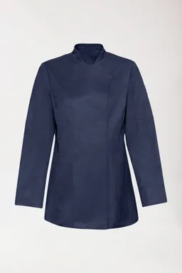 BERUFSBEKLEIDUNG Gastro Kochjacke Damen - 1/1 Arm, navy - Berufsbekleidung.de – Produktbild 1 von 1