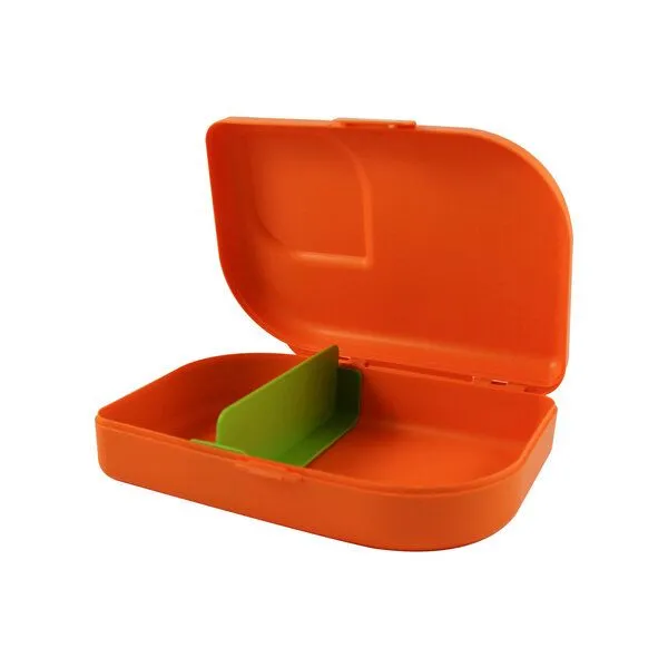 ajaa ajaa! – Bio Brotbox aus nachwachsenden Rohstoffen, Mandarin, – Produktbild 2 von 2