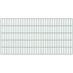 Alberts ALBERTS Doppelstab-Gittermatte, verz.grün, BxH2000x1000mm, Draht-Ø6/5/6, Masche50x200mm – Produktbild 1 von 1
