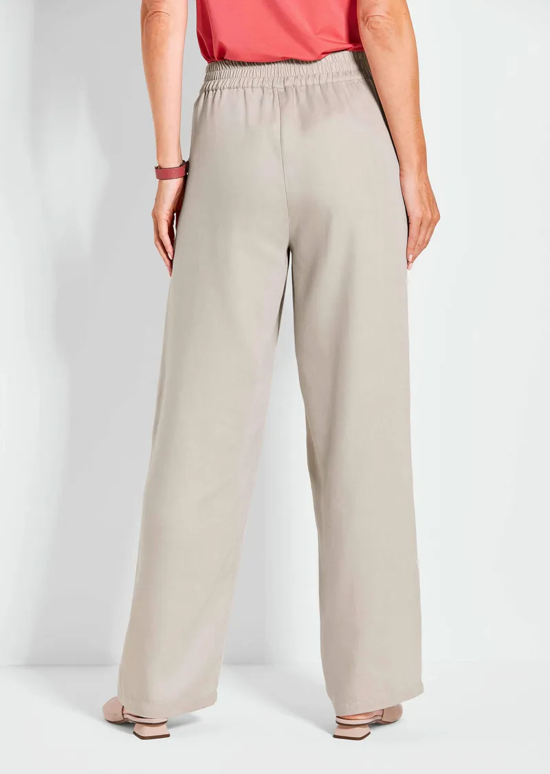 Goldner Schlupfbundhose VERA in Tencel-Qualität - stein - Gr. 265 von Goldner Fashion, Braun, – Produktbild 3 von 3