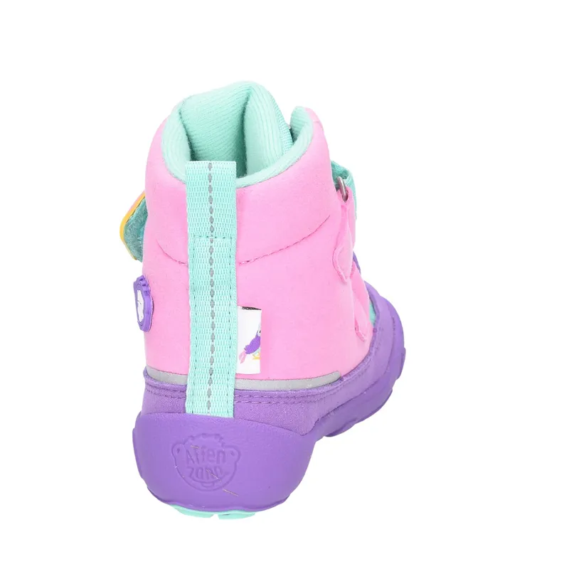 Affenzahn Affenzahn Creative Tucan 0124950029 Pink - Stiefel mit Futter - Barfußschuhe KINDER, Mehrfarbig, textil/synthetik (wasserabweisend) für Kinder, lila, Größe 23 EU, Lila, – Produktbild 4 von 7