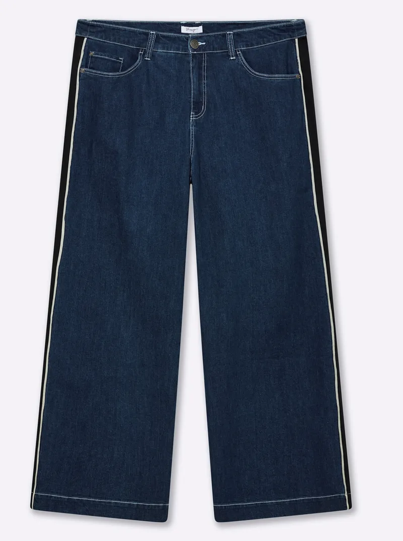 sheego Jeans blue-stone-washed, Blue-stone-washed, – Produktbild 1 von 2