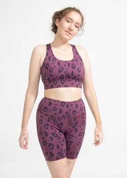 boochen boochen Bike Shorts in Leopard Print – Produktbild 1 von 1