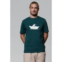 watapparel watapparel T-Shirt Astronaut in paper boat – Produktbild 1 von 1