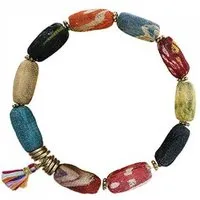Worldfinds Worldfinds Kantha Armband Kai, Bunt, – Produktbild 1 von 1