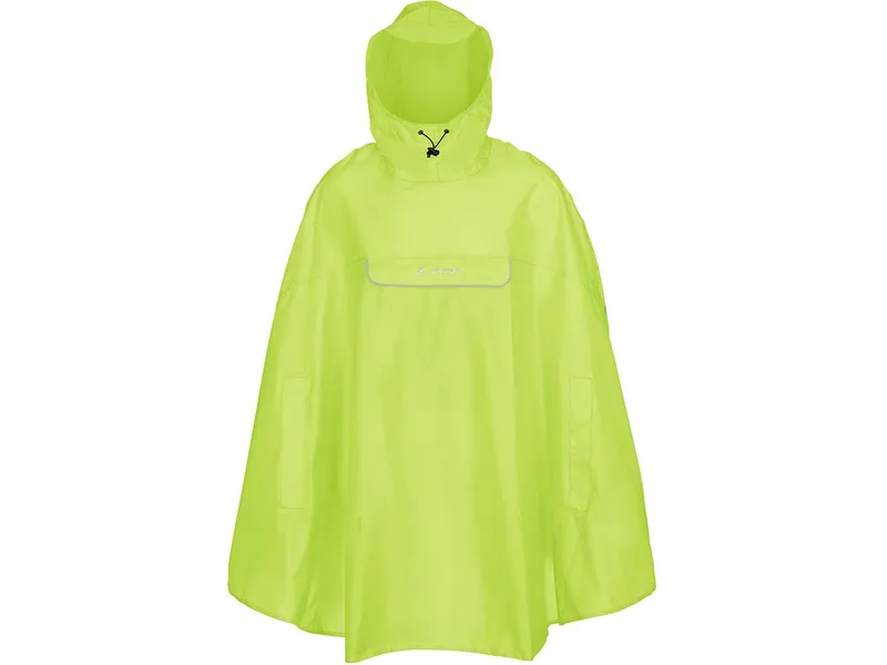 Vaude VAUDE Regenponcho 'Valdipino' unisex gelb, Gr. L – Produktbild 1 von 7