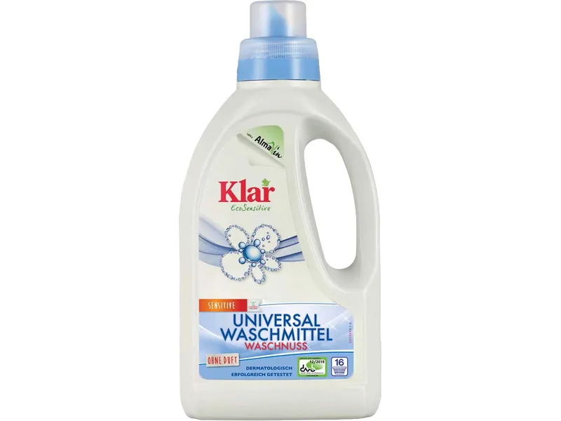 Klar Klar Universal-Waschmittel mit Waschnuss, 750 ml – Produktbild 1 von 1