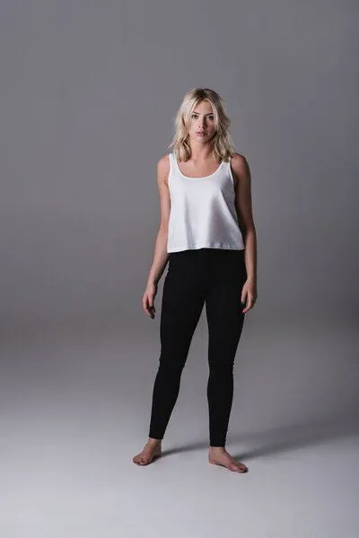Mantis Mantis Damen Top Ärmellos Shirt lässig cooles Shirt, Schwarz, – Produktbild 4 von 4