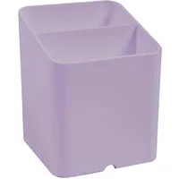 Exacompta 10 Exacompta Stifteköcher Pen Cube "Aquarel", 2 Fächer, malve – Produktbild 1 von 1