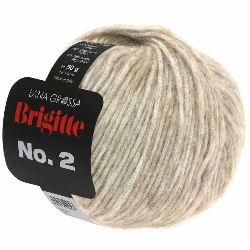 Lana Grossa Lana Grossa Brigitte No.2 Beige, Beige, – Produktbild 1 von 1