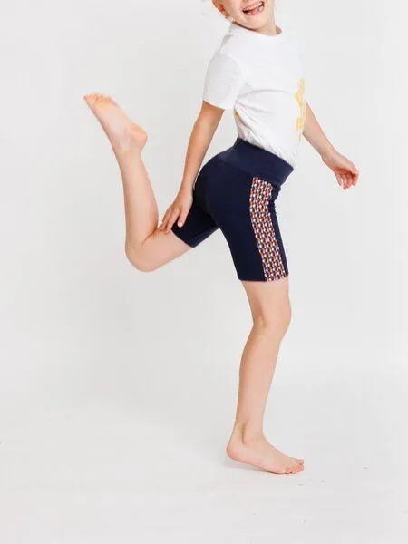 Babbily Babbily Bequeme Sportshorts aus Bio-Baumwolle mit Komfortbund, Rosa, – Produktbild 1 von 4