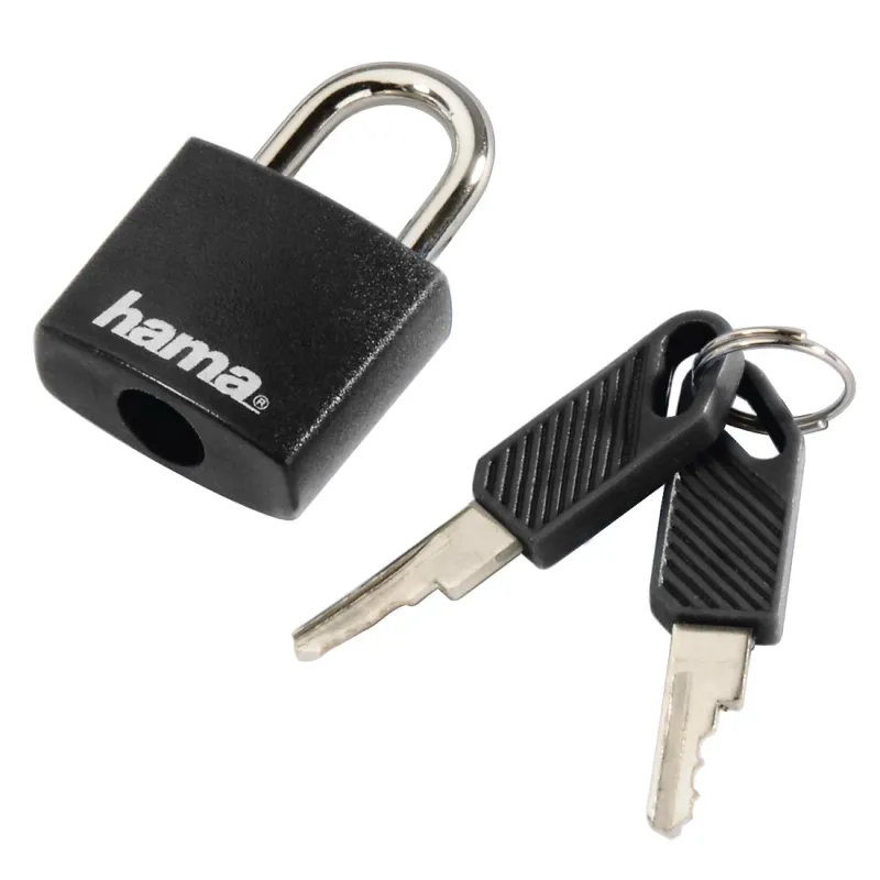 Hama Hama Gepäckschloss, 2er-Set, Schwarz, – Produktbild 2 von 3