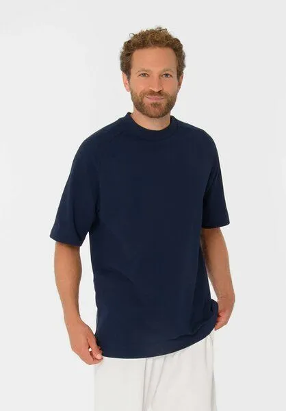 THOKKTHOKK ThokkThokk Herren T-Shirt mit Raglanärmeln, Night sky (blau), – Produktbild 1 von 7