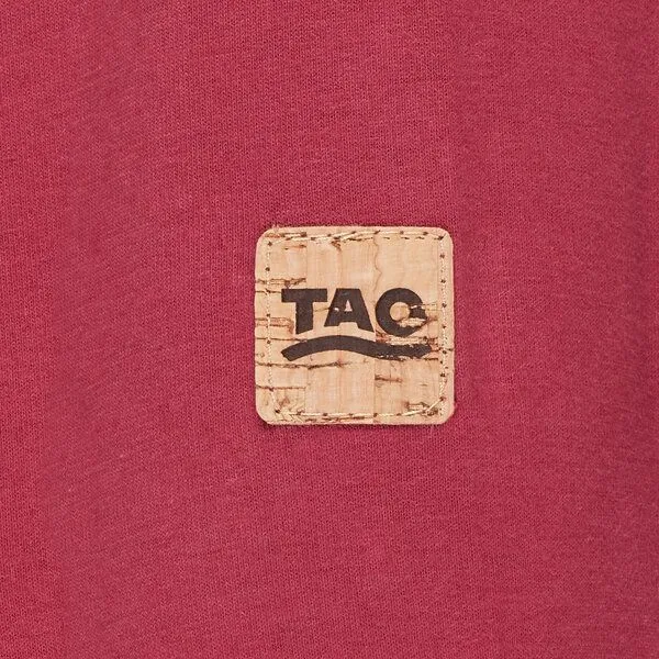 TAO Sportswear TAO Sportswear Damen Freizeitshirt ELLA aus Bio-Baumwolle, Bordeaux, – Produktbild 3 von 3